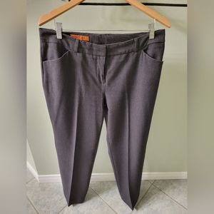 Lou Lou Diamond dress pants in dark gray, size US 10